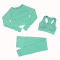 Conjunto Feminino Fitness Yoga - 3 peças